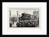 The Funeral of Count Moltke: Procession to the Lehrter Railway Station Berlin Germany by Anonymous