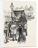 At the Great Labour Demonstration in Hyde Park: The Procession Entering the Park London UK by Anonymous