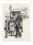 At the Great Labour Demonstration in Hyde Park: The Procession Entering the Park London UK by Anonymous
