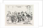 Clothing Poor Children in a West of Ireland Schoolhouse. by Anonymous