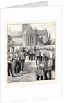 Church Parade of the Household Cavalry at Windsor UK by Anonymous