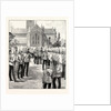 Church Parade of the Household Cavalry at Windsor UK by Anonymous