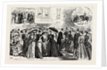 The Duke and Duchess of Teck's Silver Wedding: Reception at White Lodge Richmond Park London UK by Anonymous