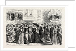 The Duke and Duchess of Teck's Silver Wedding: Reception at White Lodge Richmond Park London UK by Anonymous