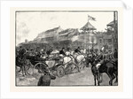 Ascot Races: Arrival of the Royal Party by Anonymous