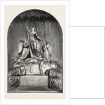 The Princess Charlotte Monument. The Princess Charlotte Augusta, 1796 - 1817. Daughter of George, Prince of Wales and Caroline of Brunswick. by Anonymous