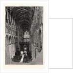 Beverley Minster, the Nave, Looking East. by Anonymous