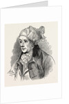 Portrait of Cowper. William Cowper, English Poet, 1731 - 1800 by Anonymous