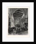 Leeds: The Nave, Looking East by Anonymous