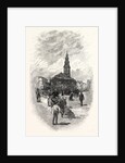 St. Clement Danes', from the East by Anonymous
