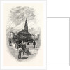 St. Clement Danes', from the East by Anonymous