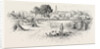 Distant View of Brixworth Church by Anonymous