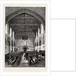 Brixworth Church, Looking West by Anonymous