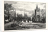 From Left to Right: All Saints' Church, the Bell Tower, Evesham Abbey, St. Laurence's Church by Anonymous
