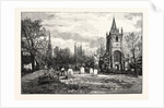 From Left to Right: All Saints' Church, the Bell Tower, Evesham Abbey, St. Laurence's Church by Anonymous