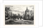 From Left to Right: All Saints' Church, the Bell Tower, Evesham Abbey, St. Laurence's Church by Anonymous