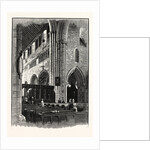 Cartmel Church, View Across the Nave by Anonymous
