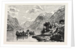 The Return from the Wedding, Hardanger Fjord by Anonymous