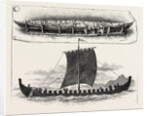 The Viking's Ship: The Vessel When Brought to Christiania by Anonymous