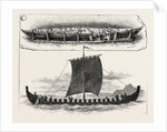 The Viking's Ship: The Vessel When Brought to Christiania by Anonymous