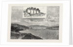 Lake Mjösen and the Ruins of Hamar Cathedral by Anonymous