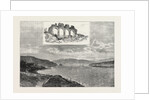 Lake Mjösen and the Ruins of Hamar Cathedral by Anonymous