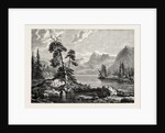A View on the Hardanger Fjord by Anonymous