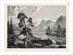 A View on the Hardanger Fjord by Anonymous