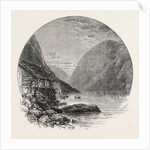 Gudvangen and the Naerö Fjord by Anonymous