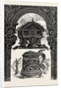 Carved Lintel, Stabbur and Tankards by Anonymous