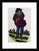 Illustration of English Tales Folk Tales and Ballads. A Man in Colourful Clothes Reaching for Something in His Pocket. by Anonymous