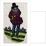 Illustration of English Tales Folk Tales and Ballads. A Man in Colourful Clothes Reaching for Something in His Pocket. by Anonymous