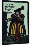 Illustration of English Tales Folk Tales and Ballads. A Woman Wearing a Yellow and Red Dress by Anonymous