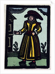 Illustration of English Tales Folk Tales and Ballads. A Person Wearing a Yellow Dress by Anonymous