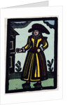 Illustration of English Tales Folk Tales and Ballads. A Person Wearing a Yellow Dress by Anonymous
