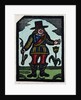 Illustration of English Tales Folk Tales and Ballads. A Man with a Pipe by Anonymous