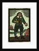 Illustration of English Tales Folk Tales and Ballads. A Men Dressed in Green with a Large Eye by Anonymous