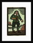 Illustration of English Tales Folk Tales and Ballads. A Men Dressed in Green with a Large Eye by Anonymous