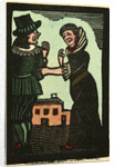 Illustration of English Tales Folk Tales and Ballads. A Woman Holding a Man's Elbow by Anonymous