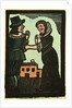Illustration of English Tales Folk Tales and Ballads. A Woman Holding a Man's Elbow by Anonymous