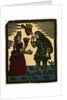 Illustration of English Tales Folk Tales and Ballads. A Woman and a Man with above Them a Burning Heart Pierced by an Arrow by Anonymous