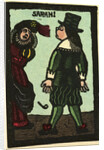 Illustration of English Tales Folk Tales and Ballads. Sarah with a Man. A Pipe Falling on the Floor. by Anonymous