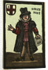 Illustration of English Tales Folk Tales and Ballads. A Man with a Book. by Anonymous