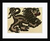 Illustration of English Tales Folk Tales and Ballads. Lion by Anonymous