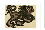 Illustration of English Tales Folk Tales and Ballads. Lion by Anonymous