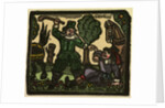 Illustration of English Tales Folk Tales and Ballads. George. Two Men and Two Horses. by Anonymous