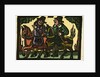 Illustration of English Tales Folk Tales and Ballads. Two Men on Horseback by Anonymous
