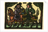 Illustration of English Tales Folk Tales and Ballads. Two Men on Horseback by Anonymous