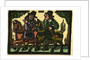 Illustration of English Tales Folk Tales and Ballads. Two Men on Horseback by Anonymous