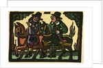 Illustration of English Tales Folk Tales and Ballads. Two Men on Horseback by Anonymous